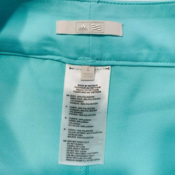 Adidas 3-Stripe Golf Skort ClimaCool Stretch NWOT - Picture 6 of 12
